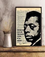 James Baldwin - Nothing Can Be Changed 11x17 Poster lifestyle-poster-3