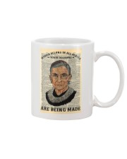 RBG Newspaper Women Belong In All Places Mug tile