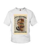 RBG - A Well-read Woman Is A Dangerous Creature Youth T-Shirt tile