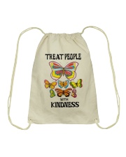 Treat People With Kindness Drawstring Bag tile