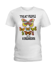 Treat People With Kindness Ladies T-Shirt tile