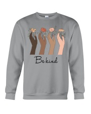 Flower Hand Be Kind Crewneck Sweatshirt front