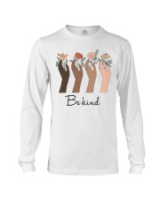Flower Hand Be Kind Long Sleeve Tee tile