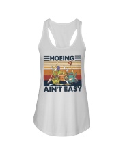 Hoeing Ain't Easy Ladies Flowy Tank tile
