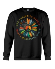 And I Think To Myself What A Wonderful World Crewneck Sweatshirt tile