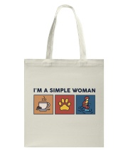 I'm A Simple Woman Retro Tote Bag tile