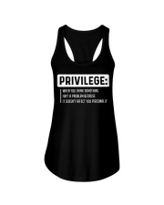 Privilege Definition Ladies Flowy Tank tile