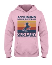 Assuming I'm Just An Old Lady - Unicorn Hooded Sweatshirt front