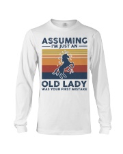 Assuming I'm Just An Old Lady - Unicorn Long Sleeve Tee tile