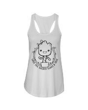 Save The Galaxy Plant A Tree Ladies Flowy Tank tile