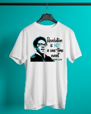 Revolution Is Not A One-Time Event Classic T-Shirt lifestyle-mens-crewneck-front-3
