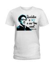 Revolution Is Not A One-Time Event Ladies T-Shirt tile