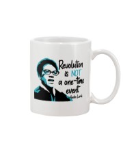 Revolution Is Not A One-Time Event Mug tile