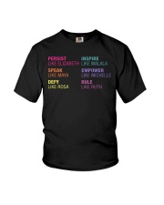 Persist Like Elizabeth Speak Like Maya Youth T-Shirt thumbnail