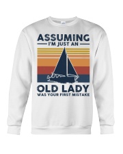 Assuming I'm Just An Old Lady - Sailing Crewneck Sweatshirt tile