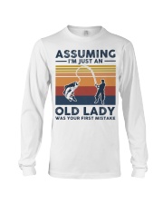 Assuming I'm Just An Old Lady - Fishing Long Sleeve Tee tile