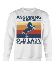 Assuming I'm Just An Old Lady - Horse Crewneck Sweatshirt tile