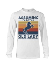 Assuming I'm Just An Old Lady - Horse Long Sleeve Tee tile