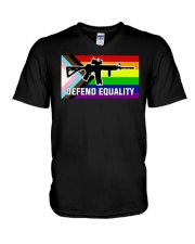 Defend Equality V-Neck T-Shirt tile