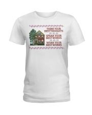 Think Your Best Thoughts Ladies T-Shirt tile