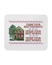 Think Your Best Thoughts Mousepad tile