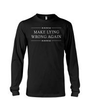 Make Lying Wrong Again Long Sleeve Tee tile