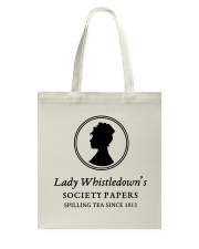 Lady Whistledown Tote Bag tile