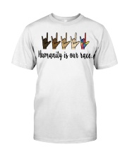 Humanity Is Our Race Premium Fit Mens Tee tile