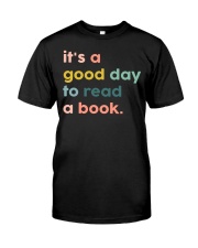 It's a good day to read a book Premium Fit Mens Tee tile