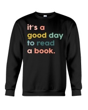 It's a good day to read a book Crewneck Sweatshirt tile