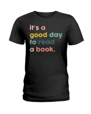 It's a good day to read a book Ladies T-Shirt tile