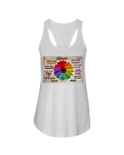 Love Over Hate Daisy Ladies Flowy Tank tile