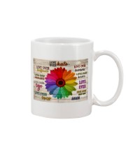 Love Over Hate Daisy Mug tile