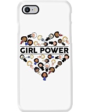 Girl Power Heart Phone Case tile