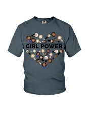 Girl Power Heart Youth T-Shirt tile
