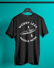 Kayaking - Worry Less Paddle More Classic T-Shirt lifestyle-mens-crewneck-front-3