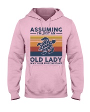 Assuming I'm Just An Old Lady - Turtle Hooded Sweatshirt front