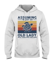 Assuming I'm Just An Old Lady - Turtle Hooded Sweatshirt tile