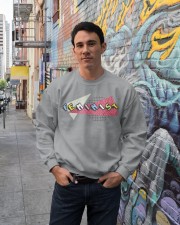 80s Feminist Crewneck Sweatshirt lifestyle-unisex-sweatshirt-front-2