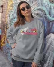 80s Feminist Crewneck Sweatshirt lifestyle-unisex-sweatshirt-front-3