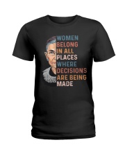 Women Belong In All Places Ladies T-Shirt thumbnail