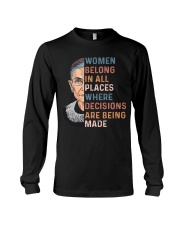 Women Belong In All Places Long Sleeve Tee thumbnail