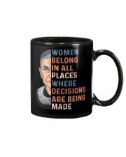 Women Belong In All Places Mug thumbnail