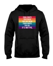 Equal Rights - It's Not Pie Hooded Sweatshirt tile