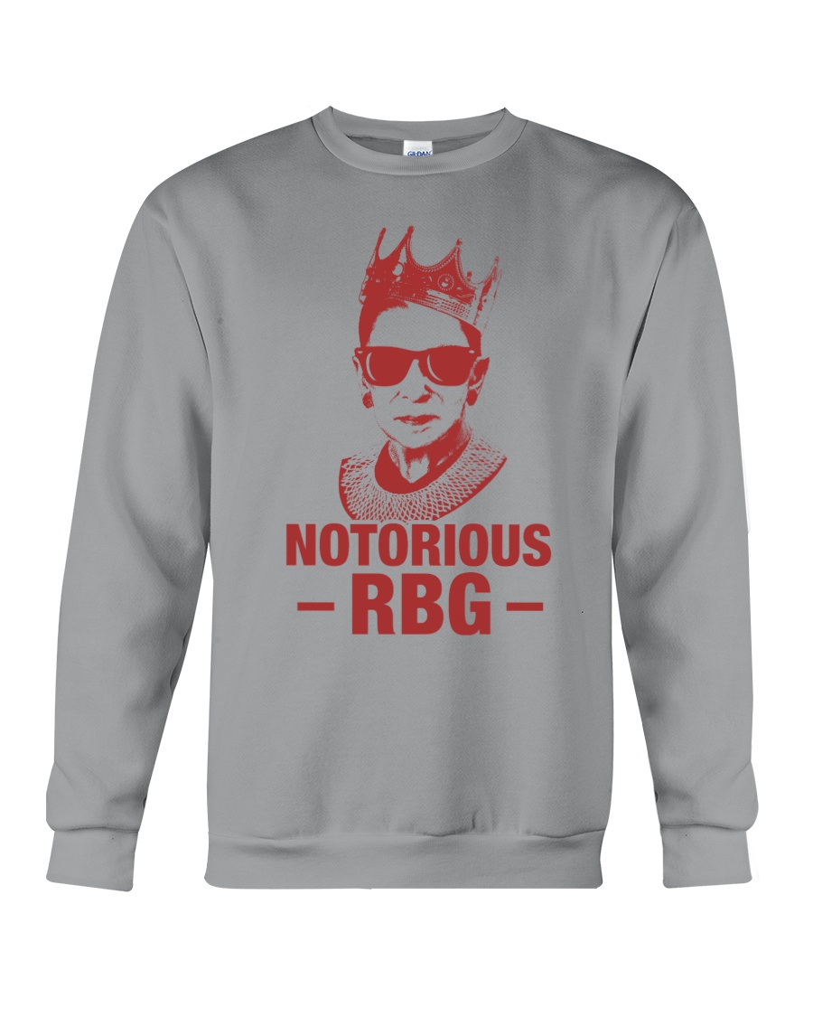 Notorious RBG Red Crewneck Sweatshirt