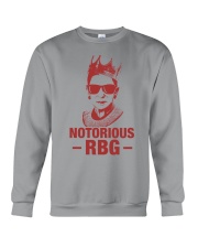 Notorious RBG Red Crewneck Sweatshirt front