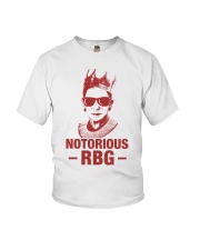 Notorious RBG Red Youth T-Shirt thumbnail