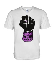 Damsel In Success V-Neck T-Shirt tile