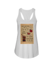 You Can Never Get A Cup Of Tea Large Enough Ladies Flowy Tank tile