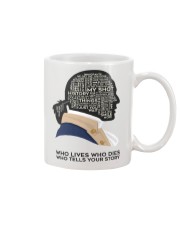 A HAM - Who Lives Who Dies Who Tells Your Story Mug tile